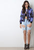 Galaxy Print Bomber Jacket